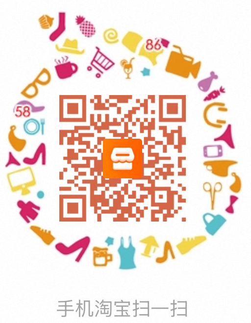 Taobao store QR code